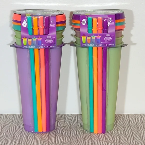 Tal | Dining | Tal Tumblers 24 Oz Colorchanging 8 Cups | Poshmark